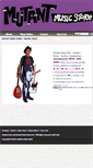 Mobile Screenshot of mutantmusicstore.com
